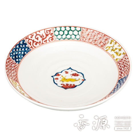 Kutani ware plate