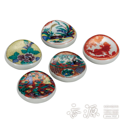 Kutani ware chopstick rest