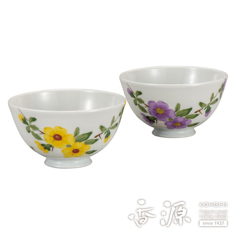 Kutani ware rice bowl