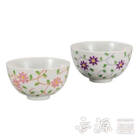 Kutani ware rice bowl