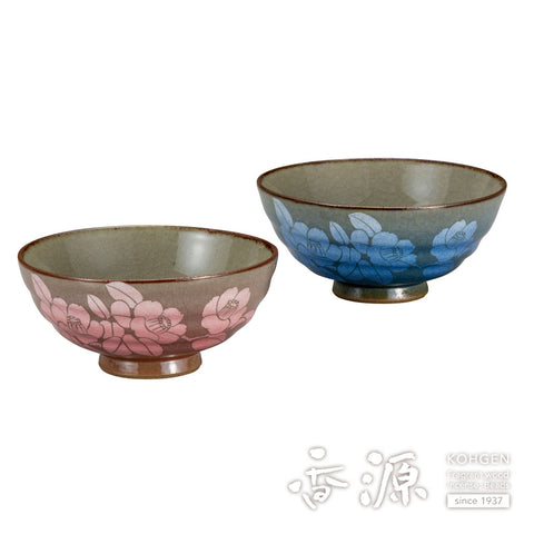 Kutani ware rice bowl