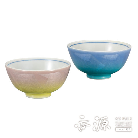 Kutani ware rice bowl