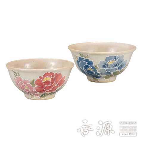 Kutani ware rice bowl