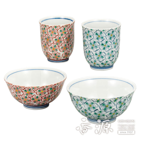 Kutani ware set