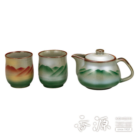 Kutani ware relaxing set