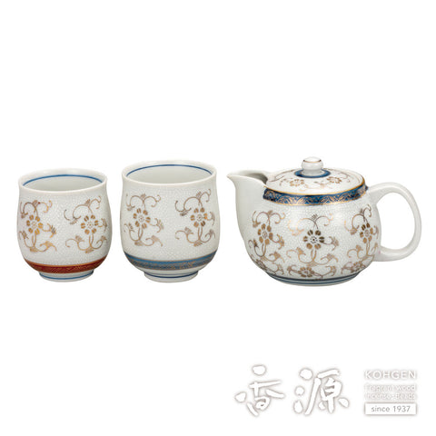Kutani ware relaxing set