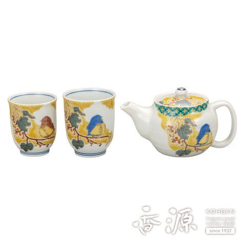 Kutani ware relaxing set