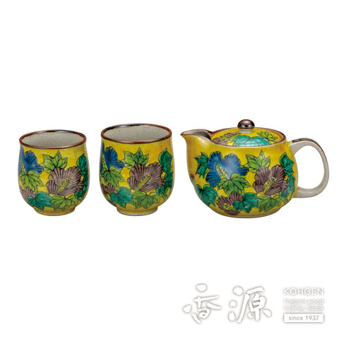 Kutani ware relaxing set