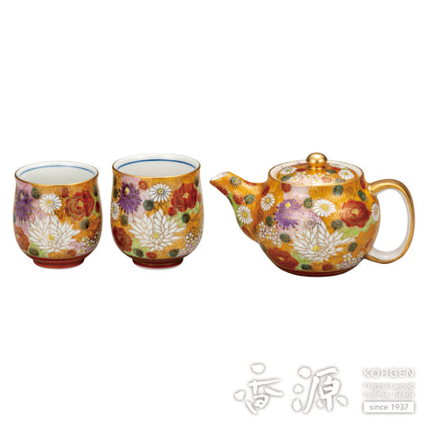Kutani ware relaxing set