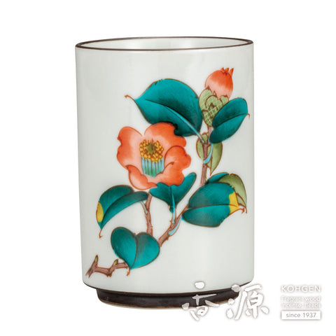 Kutani ware large teacup