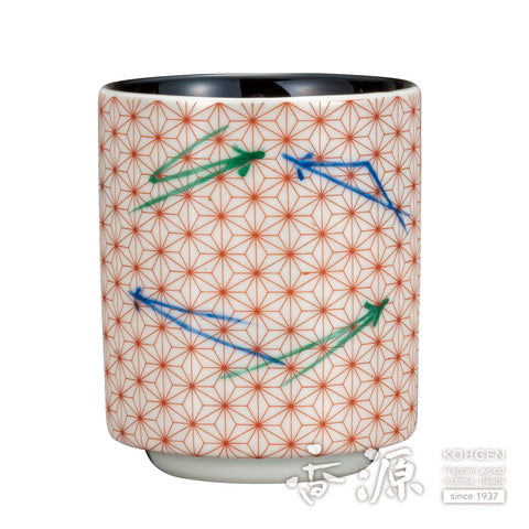 Kutani ware large teacup