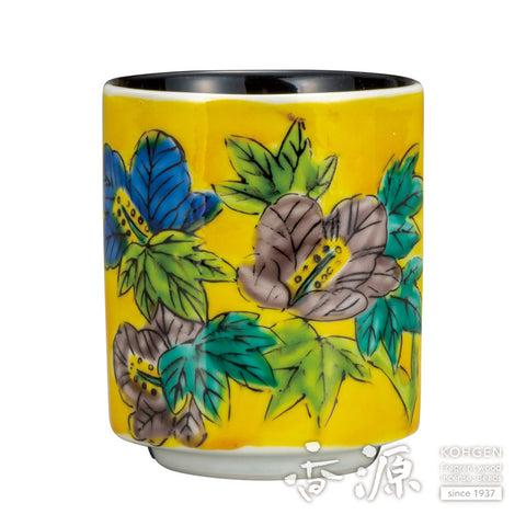 Kutani ware large teacup