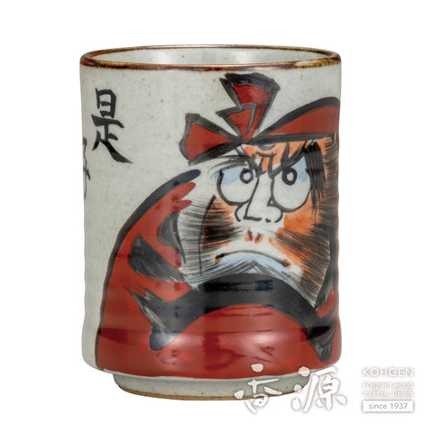 Kutani ware large teacup
