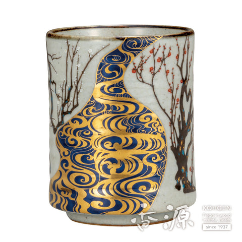 Kutani ware large teacup