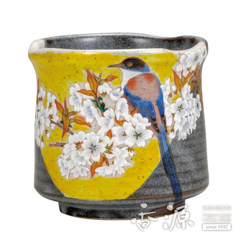 Kutani ware large teacup