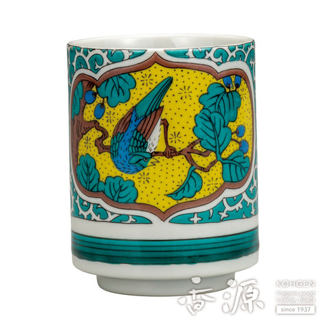 Kutani ware large teacup