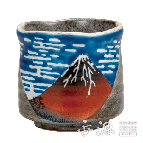Kutani ware large teacup