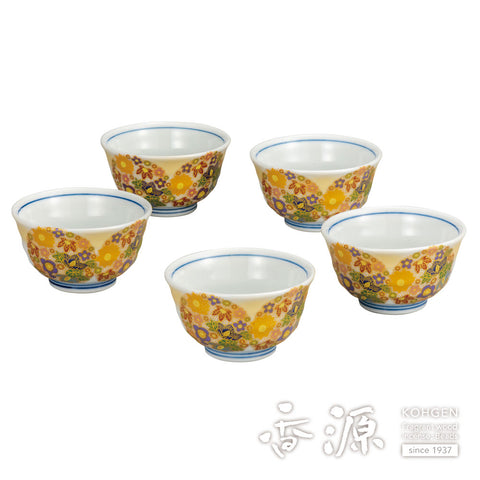 Kutani ware Kumide complete set