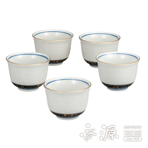 Kutani ware Kumide complete set