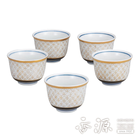 Kutani ware Kumide complete set