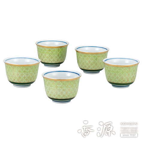 Kutani ware Kumide complete set