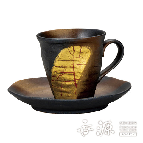 Kutani ware cup and saucer