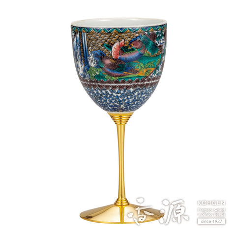 Kutani ware wine cup