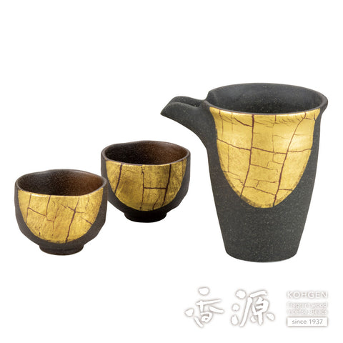 Kutani ware evening drink set