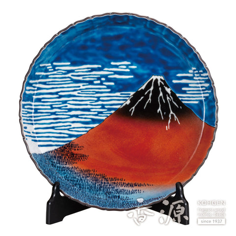 Kutani ware decorative plate