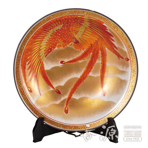 Kutani ware decorative plate