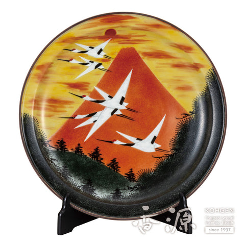 Kutani ware decorative plate