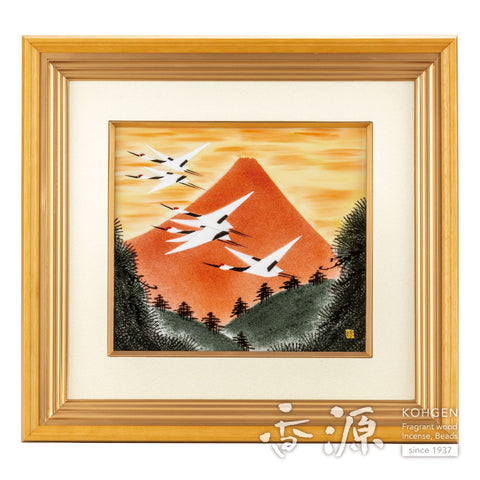 Kutani ware pottery frame