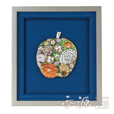 Kutani ware pottery frame