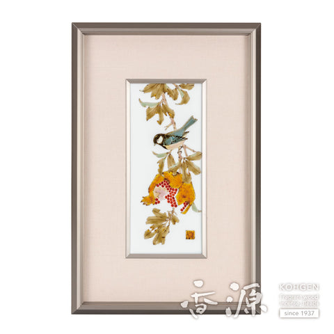 Kutani ware pottery frame