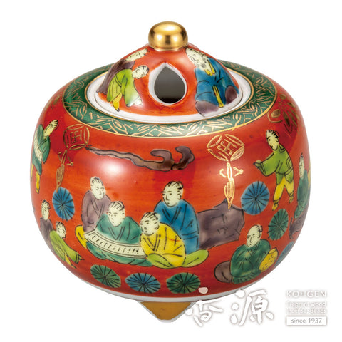 Kutani incense burner