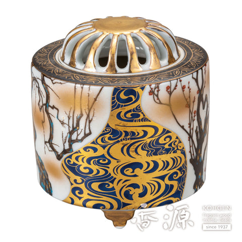 Kutani incense burner