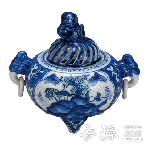 Kutani incense burner