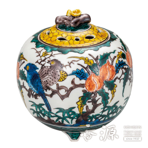 Kutani incense burner