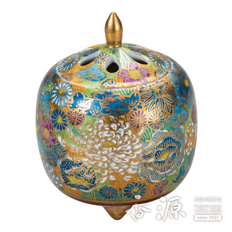 Kutani incense burner
