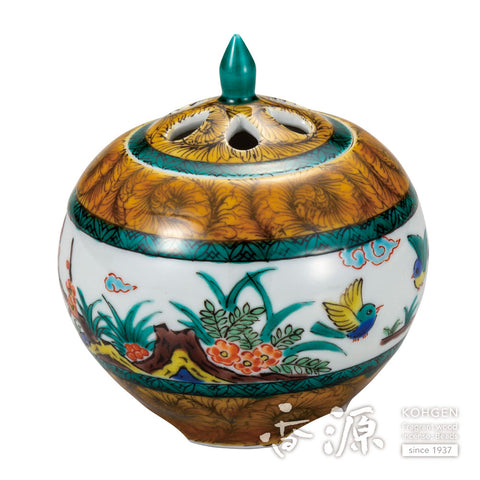 Kutani incense burner