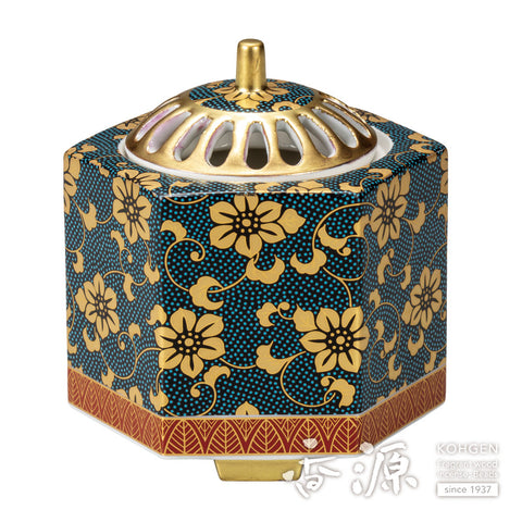 Kutani incense burner