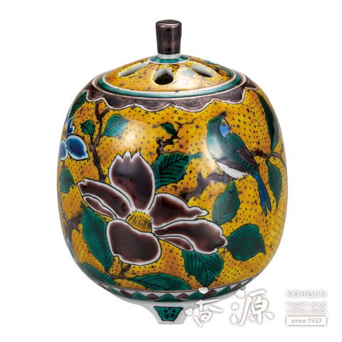 Kutani incense burner