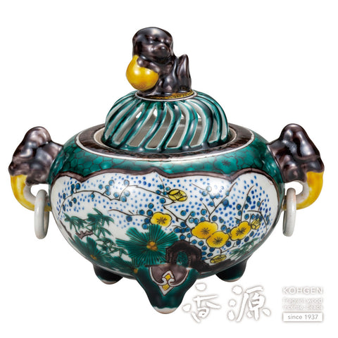 Kutani incense burner