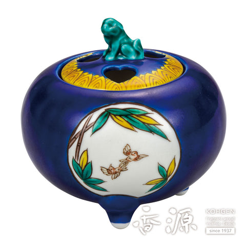 Kutani incense burner