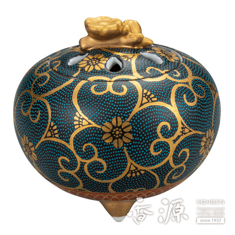 Kutani incense burner