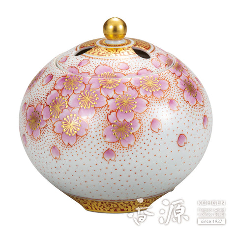 Kutani incense burner