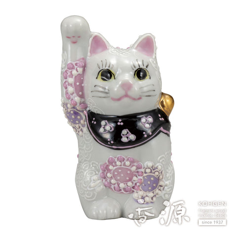 Kutani ware beckoning cat