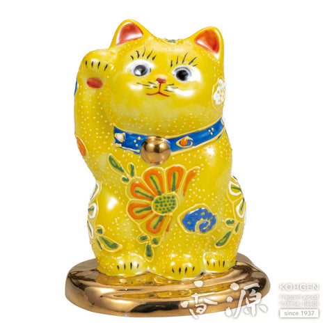 Kutani ware beckoning cat