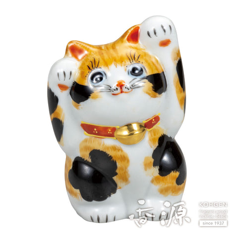 Kutani ware beckoning cat