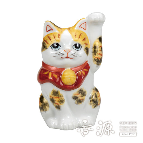Kutani ware beckoning cat